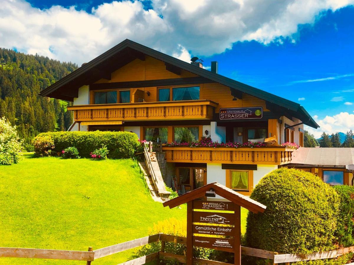 Gaestehaus Strasser Riezlern Esterno foto